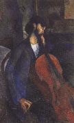 The Cellist (mk39) Amedeo Modigliani